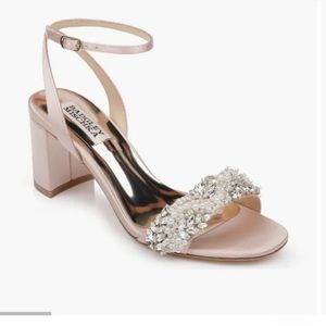 Badgley Mischka Clara Embellsihed Sandal